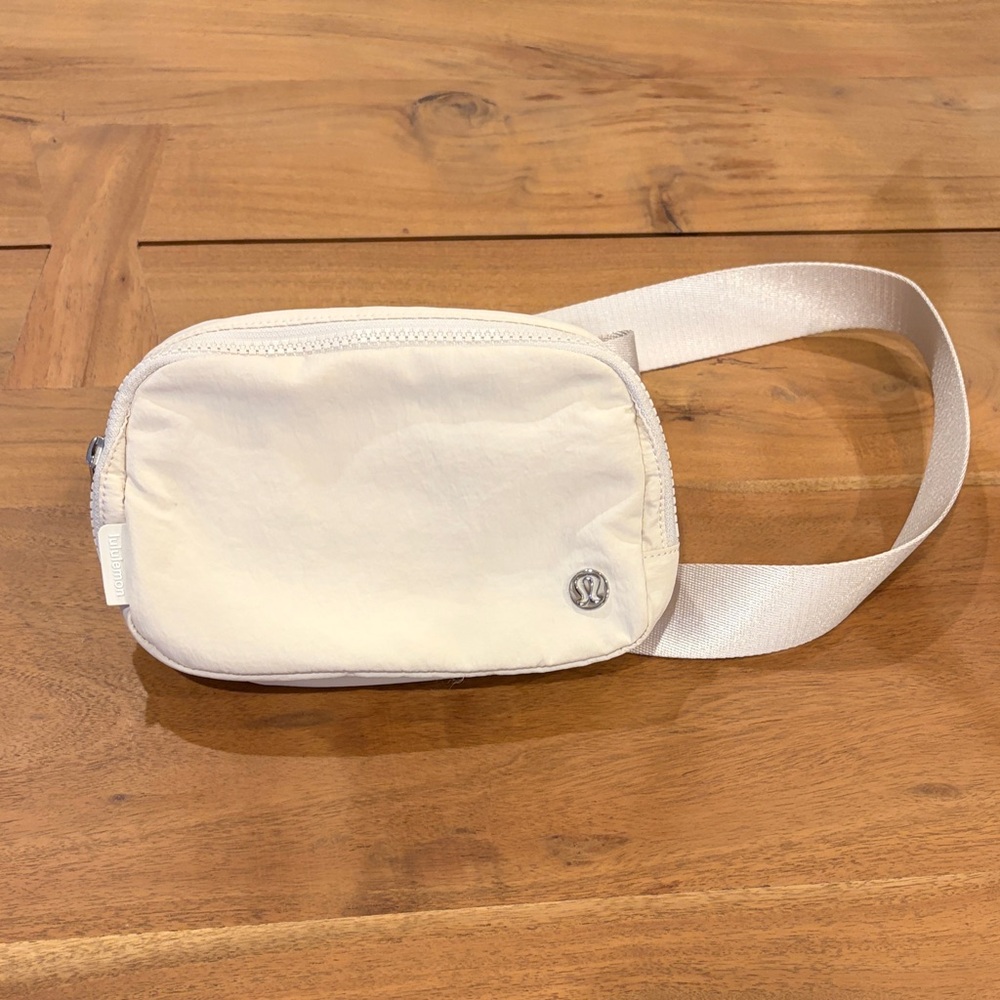 Cream Belt Bag
